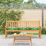 ZNTS Pallet Cushion for Bench Tropical Jungle 200x40x8 cm Oxford Fabric 42001687