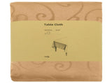 Table Cloth 5 pcs Rectangular Beige 140 x 140 cm 42040446