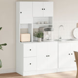 Kitchen Cabinet White 95x50x180 cm Engineered Wood 3276532