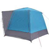 Camping Tent Cabin with Roof Blue 420 x 420 x 227 cm Polyester 42001027