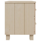 Bedside Cabinets HAMAR 2 pcs Honey Brown 40x35x44.5cm Solid Wood 340408