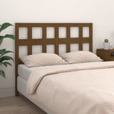 818938 Bed Headboard Honey Brown 185,5x4x100 cm Solid Wood Pine