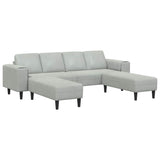Sofa Set 3 pcs Light grey Velvet 3335122