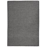 Outdoor Flatweave Rug 160x230 cm Grey 340776
