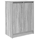 Shoe Cabinet Grey Sonoma 57x34x76 cm Engineered Wood 861873