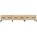 TV Cabinet Sonoma Oak 150x34,5x30 cm Engineered Wood 812648