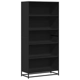 Bookcase Black 80.5x35x170.5 cm Engineered Wood 3300855