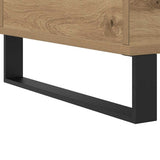 Coffee Table Artisan Oak 90x44.5x45 cm Engineered Wood 857443