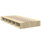 Bed Frame without Mattress Sonoma Oak 90x200 cm 3280519