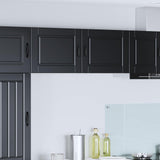 Wall Cabinet PORTO Black 50 x 31 x 40 cm Engineered Wood 885247