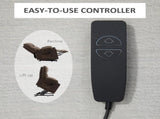 Electric Riser and Recliner Chair for Elderly, Power Lift Recliner Chair with Remote Control, Dark T3398P378877