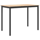 Bar Table Natural 140 x 80 x 105 cm Solid Pine Wood 892807