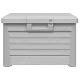 Outdoor Cushion Box Grey 73x50.5x46.5 cm Polypropylene 366601