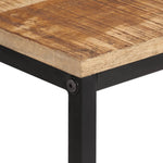 Console Table 100x35x70 cm Solid Rough Wood Mango 374071