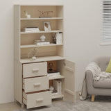 Highboard HAMAR Solid Wood Pine Honey Brown 3100922