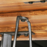 Bar Set 3 Pieces Solid Reclaimed Teak 245808