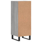 Sideboard Grey Sonoma 34.5x34x90 cm Engineered Wood 828570
