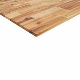 Table Top Square 70x70x2 cm Solid Wood Acacia 4008721