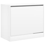 Shoe Cabinet White 80x42x69 cm Engineered Wood 840001