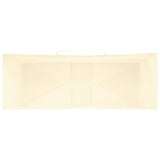 Paper Bags 250 pcs with Handles Yellow 45x17x48 cm 4101793