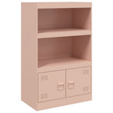Sideboard Pink 67x39x107 cm Steel 841668