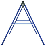 ZNTS Swing Frame for Outdoor with 8 Hanging Hooks Blue Steel 4009878