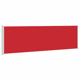 Patio Retractable Side Awning 180x600 cm Red 317967