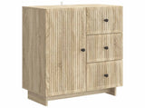 Sideboard Sonoma Oak 66 x 34.5 x 90 cm Engineered Wood 893937