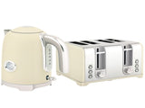 Retro 3000W Kettle and Toaster Set - Cream T3398P422931