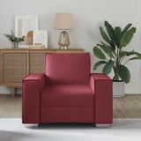 Sofa Wine Red 99 x 78 x 84 cm Fabric 4105042