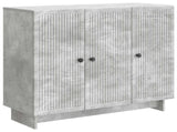 Sideboard Concrete Grey 89 x 34.5 x 80 cm Engineered Wood 893958