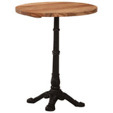 Bistro Table 60x76 cm Solid Acacia Wood 321088