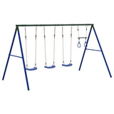 Outdoor Swing Set with Swings and Trapeze 3283608