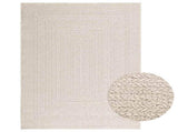Rug ZIZUR Cream 120x170 cm Jute Look Indoor and Outdoor 4010364