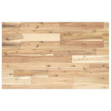 Basin Shelf Wall Mounted Steel and Solid Wood Acacia 3302779