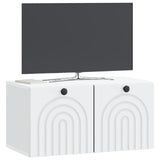 Wall-Mounted TV Cabinet White 59.5 x 31 x 30 cm Engineered Wood 898195
