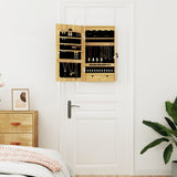 Mirror Jewellery Cabinet Wall Mounted 37.5x10x67 cm 353222