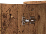 Sideboard with Drawer Old Wood 59 x 39 x 80 cm Engineered Wood 883064