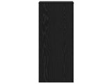 Plant Stand 2 pcs Black Oak 33 x 33 x 100 cm Engineered Wood 3365606