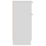 Sideboard White 30x30x70 cm Engineered Wood 811115