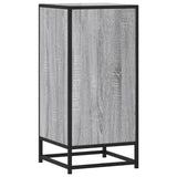 Sideboard Grey Sonoma 35.5x35x76 cm Engineered Wood and Metal 848942