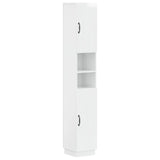 3 Piece Bathroom Cabinet Set HOORN High Gloss White 3417472