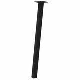 Console Table Legs 4 pcs Black 72 cm Steel 4012492