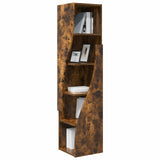 Corner Cabinet 32x32x140cm Engineered Wood Smoked Oak 889880