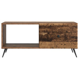 Coffee Table Old Wood 90 x 50 x 40 cm Engineered Wood 895653