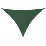 Sunshade Sail Oxford Fabric Triangular 5x7x7 m Dark Green 135512