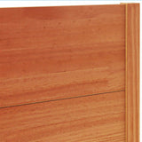 Headboard Wax Brown 160 cm Solid Wood Pine 844326