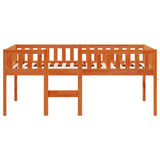 Children's Bed without Mattress Wax Brown 90x200 cm Solid Wood Pine 855017