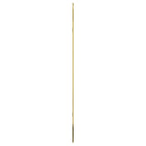Wall Mirror Gold 100x45 cm Oval 348201