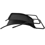 Sun Lounger Black PE rattan, Powder-coated steel Standard 42946